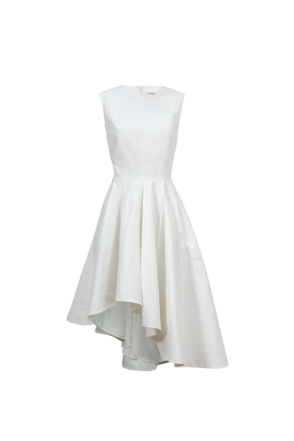 Beatriz Asymmetric High - Low Vestido - Reina Diaz
