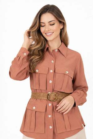 Blusa - 554048 (Solo blusa) - Reina Diaz