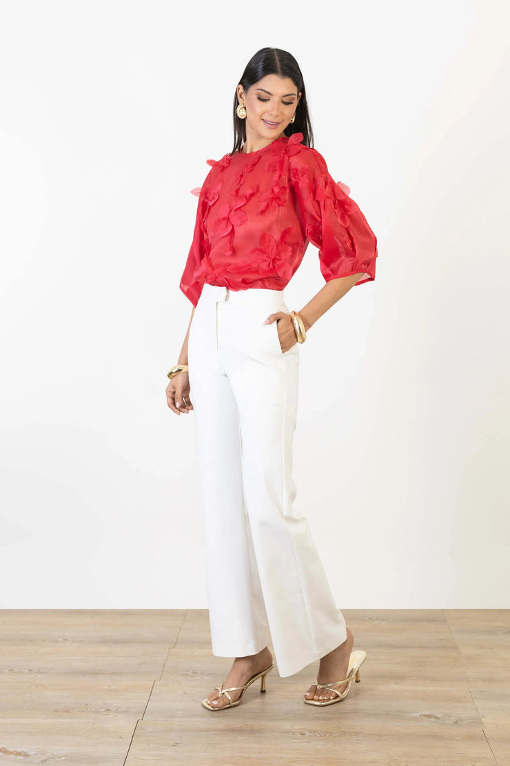 Blusa - 554122 - ROJ - Reina Diaz