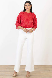 Blusa - 554122 - ROJ - Reina Diaz