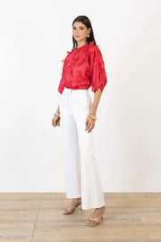 Blusa - 554122 - ROJ - Reina Diaz