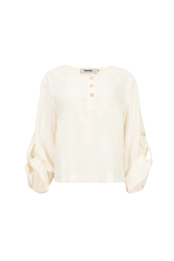 Blusa - 554124 - BCO - Reina Diaz