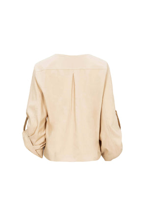 Blusa - 554124 - BEI - Reina Diaz