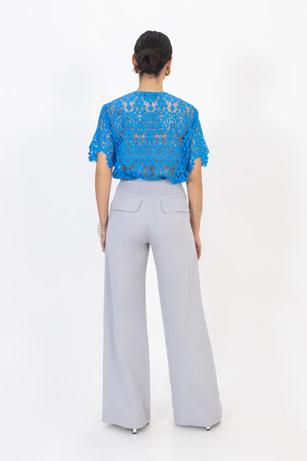 Blusa - 554183 - AZU - Reina Diaz