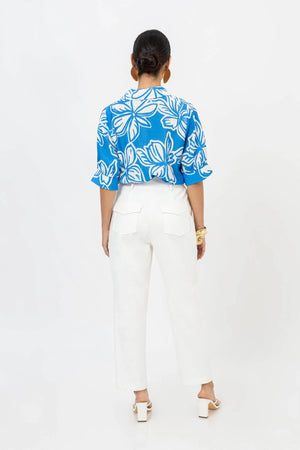 Blusa - 554190 - AZU - Reina Diaz