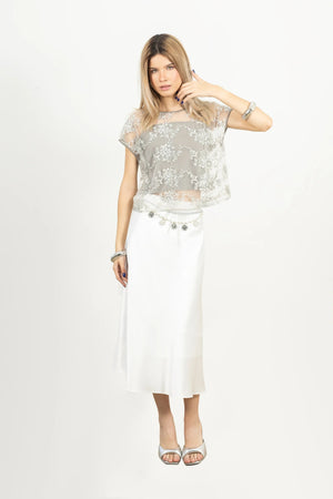 Blusa - 554191 - GRI - Reina Diaz