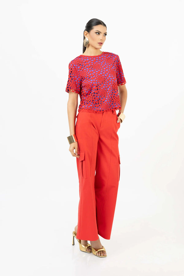 Blusa - 554221 - MOR - Reina Diaz