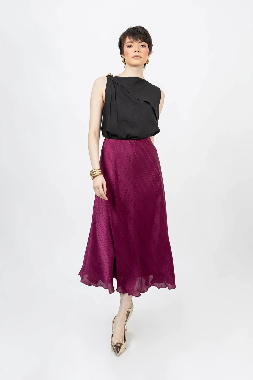 Blusa - 554227 - NEG - Reina Diaz