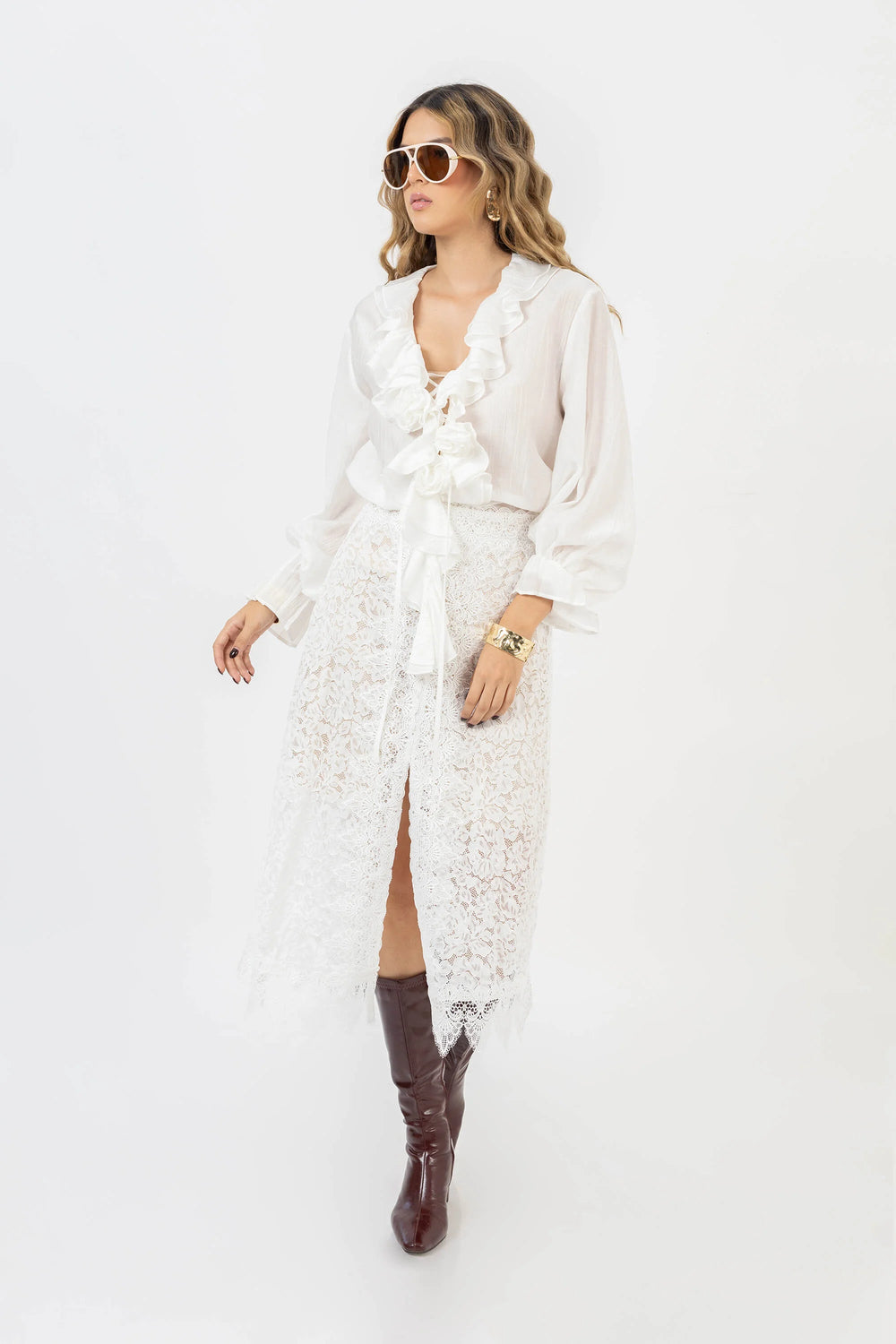 Blusa - 554252 - HUE - Reina Diaz