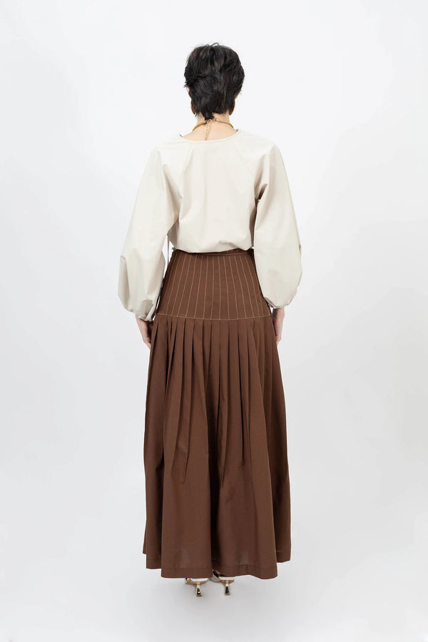 Blusa - 752398 - BEI - Reina Diaz