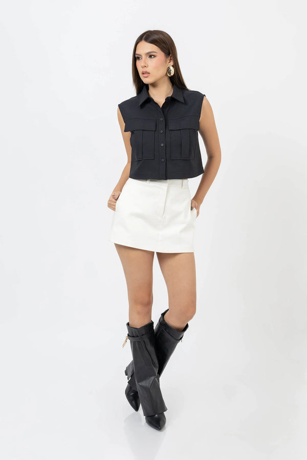 Blusa - 752613 - NEG - Reina Diaz