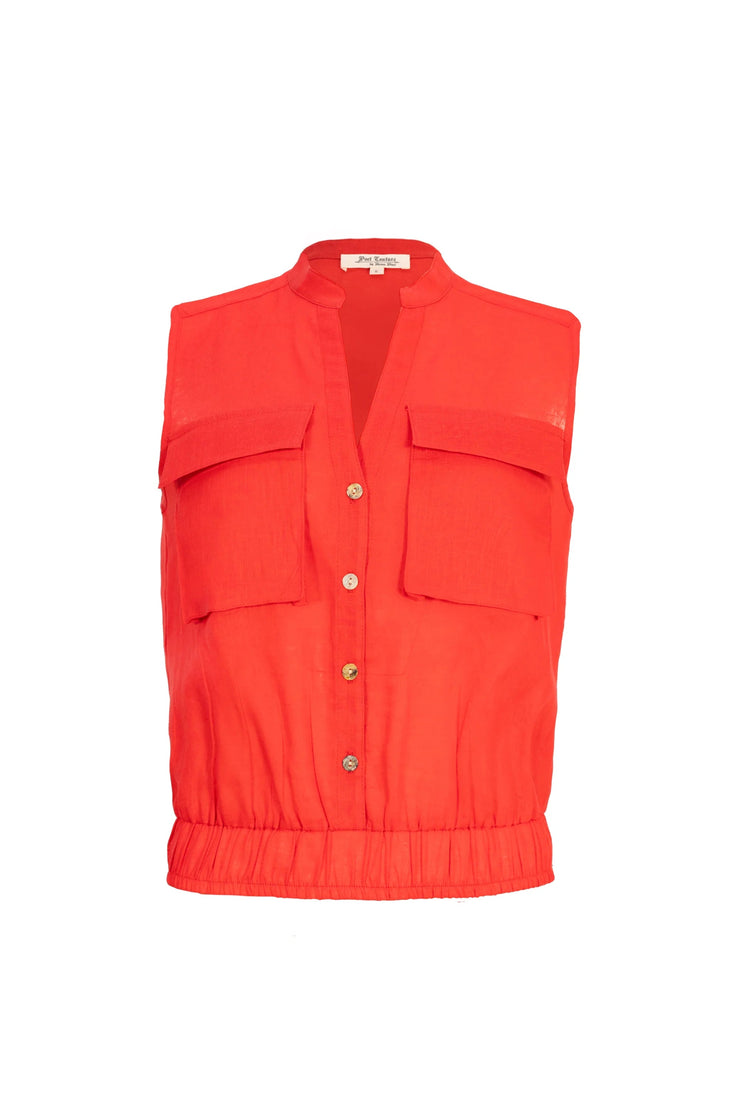 Blusa - 752616 - ROJ - Reina Diaz