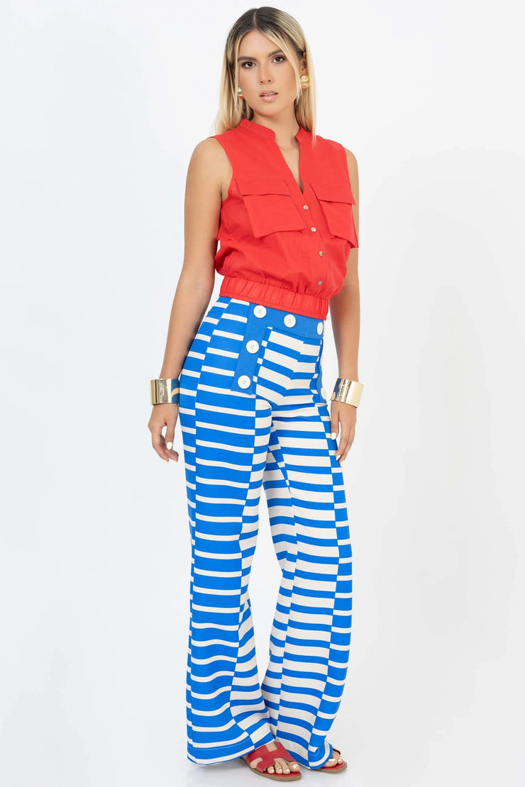 Blusa - 752616 - ROJ - Reina Diaz