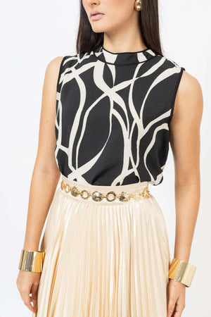 Blusa - 752761 - NEG - Reina Diaz