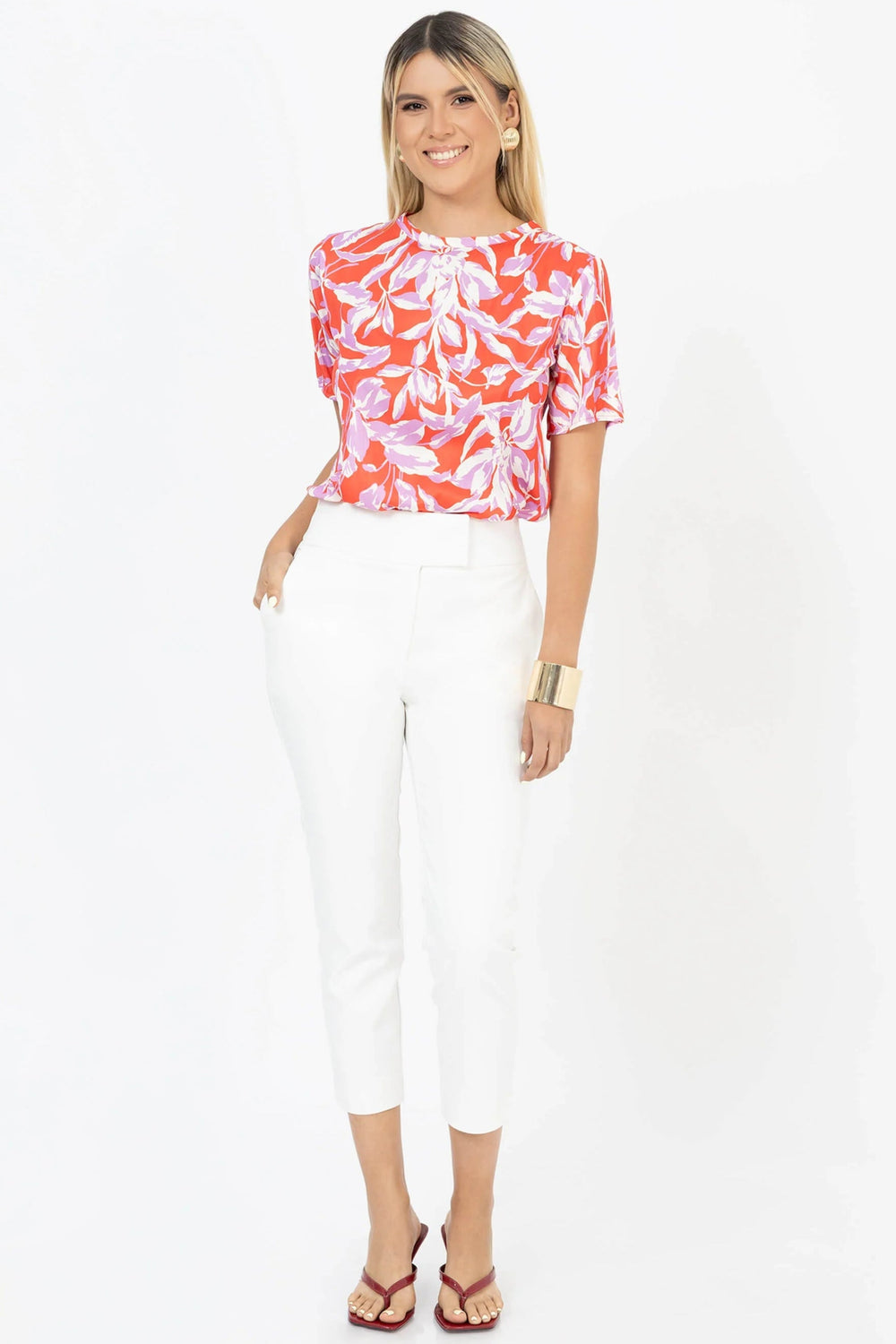 Blusa - 752768 - ROJ - Reina Diaz