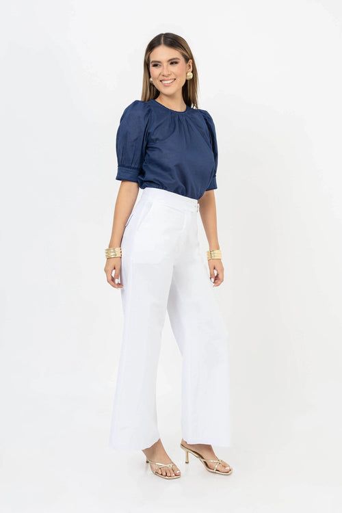 Blusa - 752788 - AZU - Reina Diaz