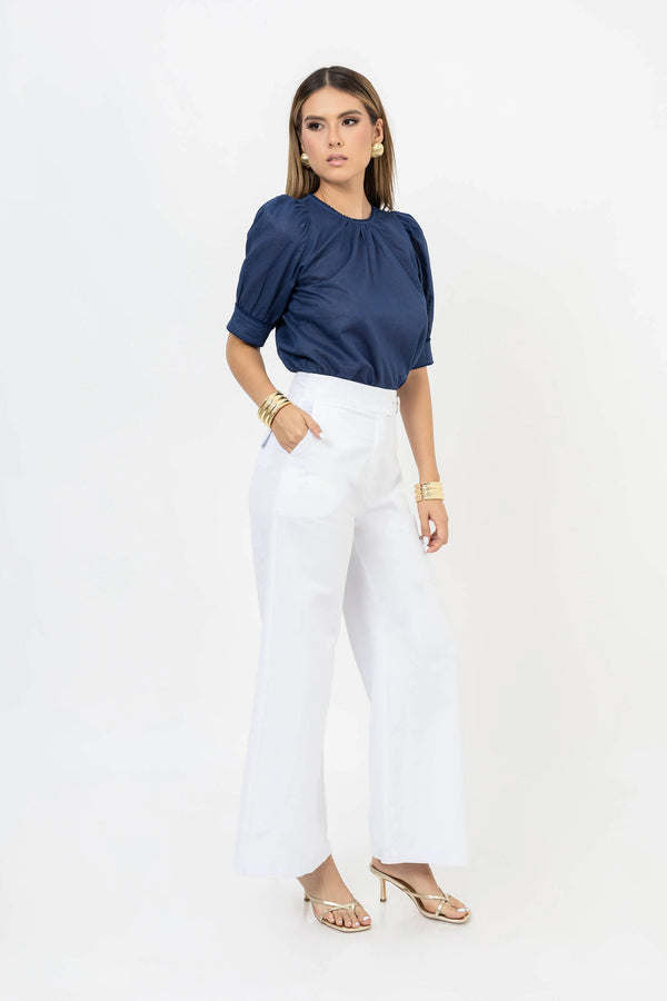 Blusa - 752788 - AZU - Reina Diaz