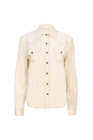 Blusa - 752841 - BEI - Reina Diaz