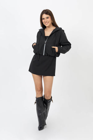 Bomber jacquet - 700484 - NEG - Reina Diaz