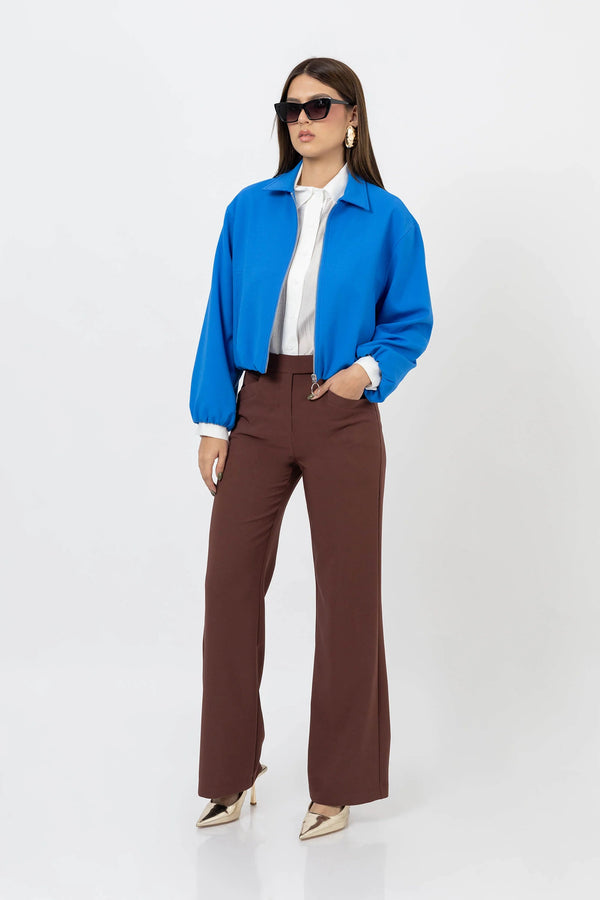 Bomber jacquet - 700485 - AZU - Reina Diaz