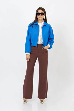 Bomber jacquet - 700485 - AZU - Reina Diaz