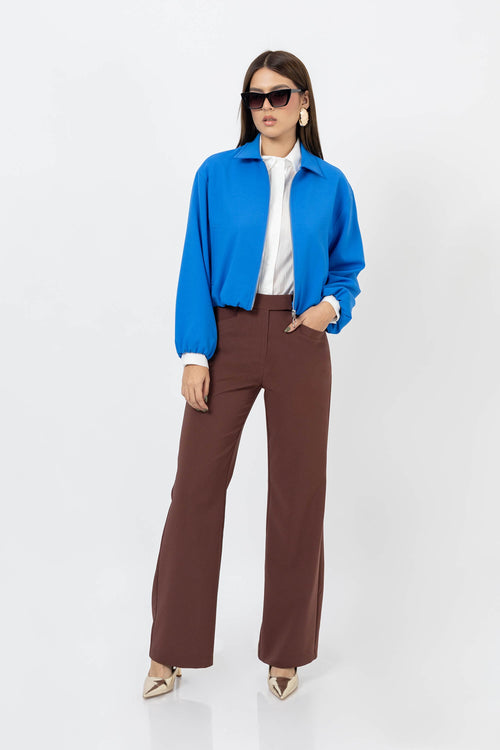 Bomber jacquet - 700485 - AZU - Reina Diaz