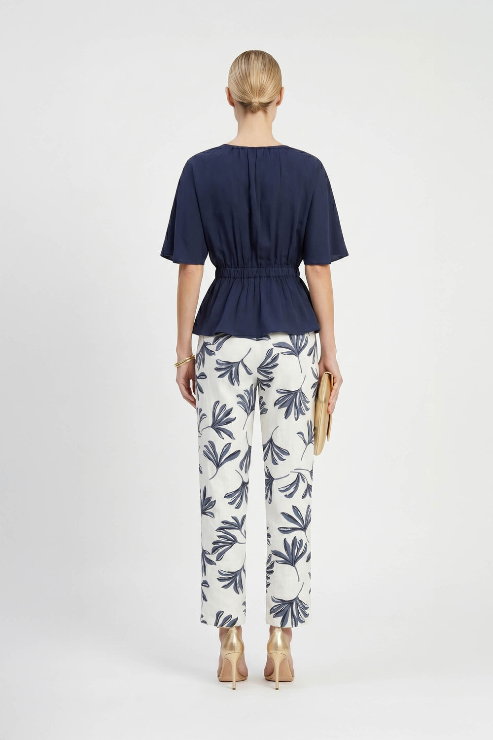 Camila High-Waist Straight Pantalón 532147 - Reina Diaz