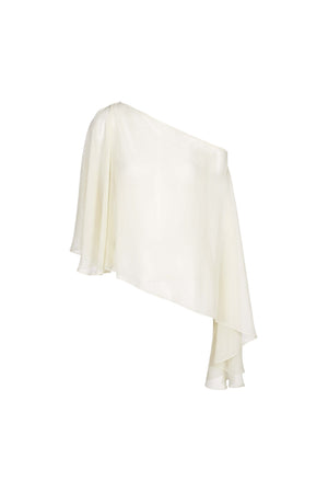 Carla Asymmetric One-Shoulder Mullet Capa 570063 HUE - Reina Diaz