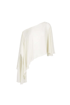 Carla Asymmetric One-Shoulder Mullet Capa 570063 HUE - Reina Diaz