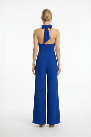 Carlotta Halter Wide Leg Mono - Reina Diaz