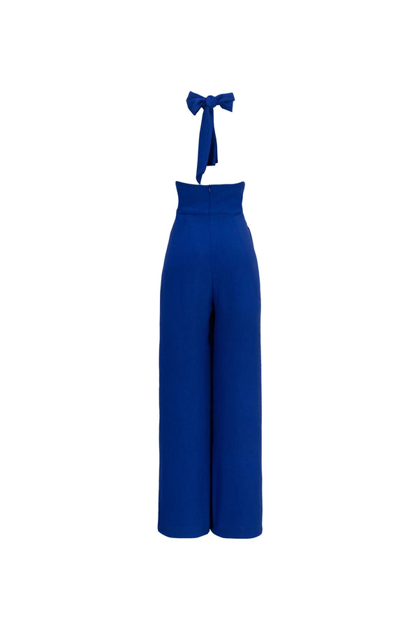 Carlotta Halter Wide Leg Mono - Reina Diaz