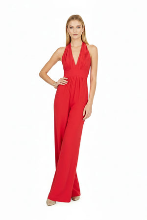 Carlotta Halter Wide Leg Mono - Reina Diaz