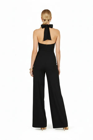 Carlotta Halter Wide Leg Mono - Reina Diaz