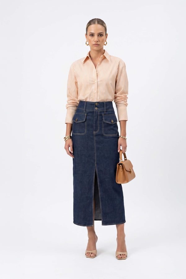 Carter Structured Cargo Falda 740964 - Reina Diaz