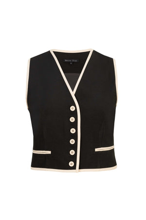 Chaleco - 501536 - NEG - Reina Diaz