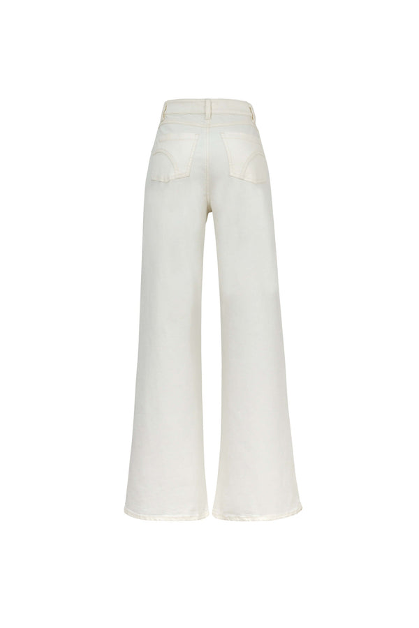 Clara High - Waisted Wide - Leg Denim - Reina Diaz