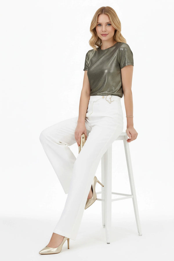 Cora High - Neck Top - Reina Diaz