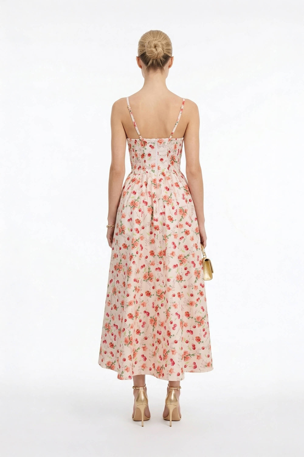 Cordelia Strap Maxi Vestido 723129 ROS - Reina Diaz