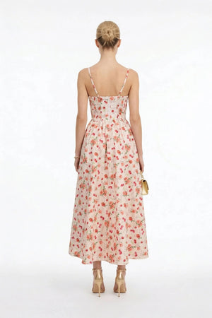 Cordelia Strap Maxi Vestido - Reina Diaz