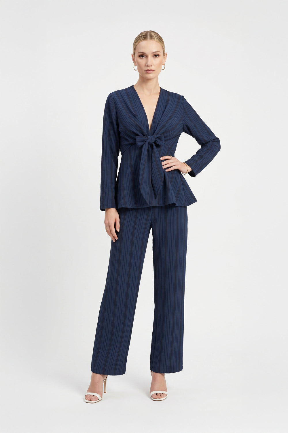 Demi Tie - Front Blusa - Reina Diaz