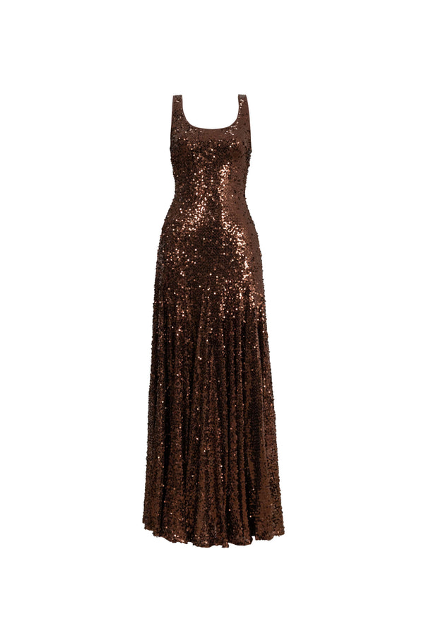 Diana Sequin Maxi Dress - Reina Diaz