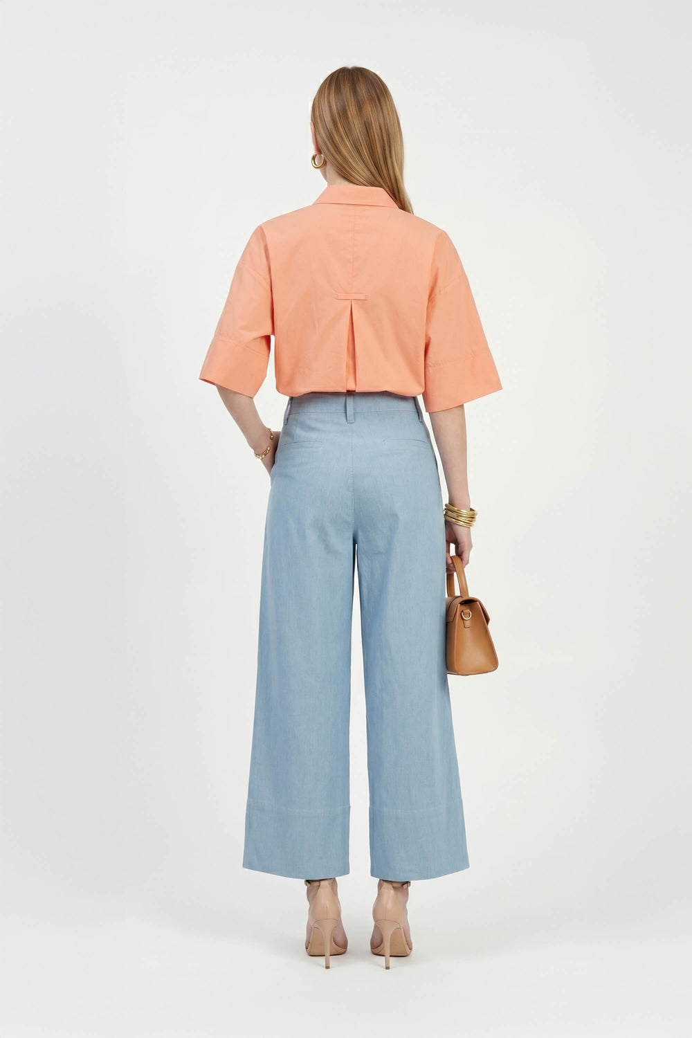 Diana Wide-Leg High-Waist Pantalón 731159 - Reina Diaz