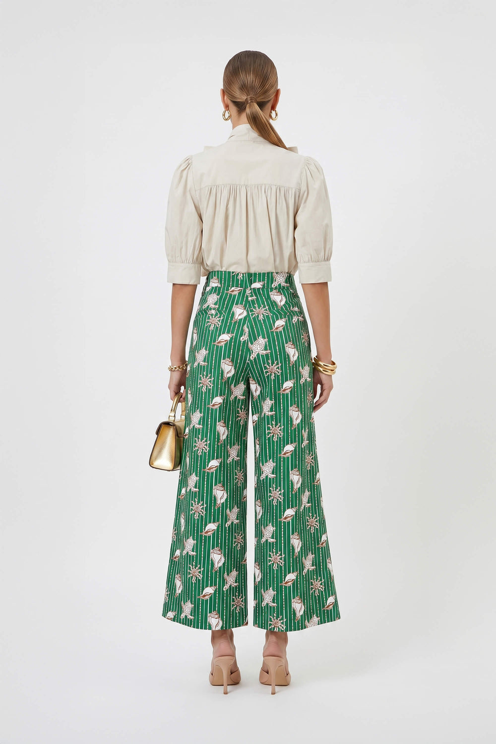 Diana Wide-Leg High-Waist Pantalón 731159 - Reina Diaz