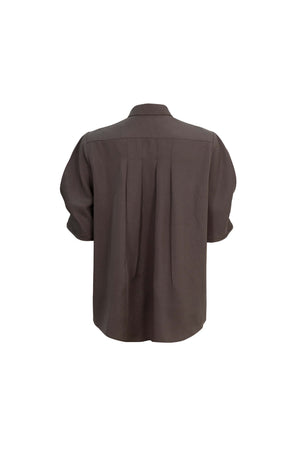 Elena Inverted-Pleat Sleeveless Blusa 554321 B - Reina Diaz
