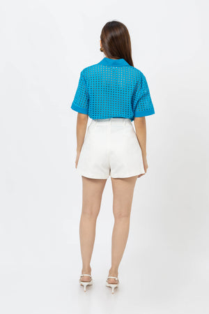 Emery Crochet Blusa - Reina Diaz