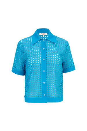 Emery Crochet Blusa - Reina Diaz