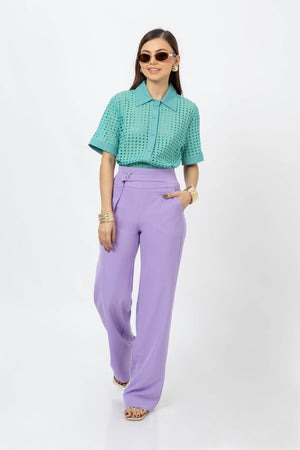 Emery Crochet Blusa - Reina Diaz