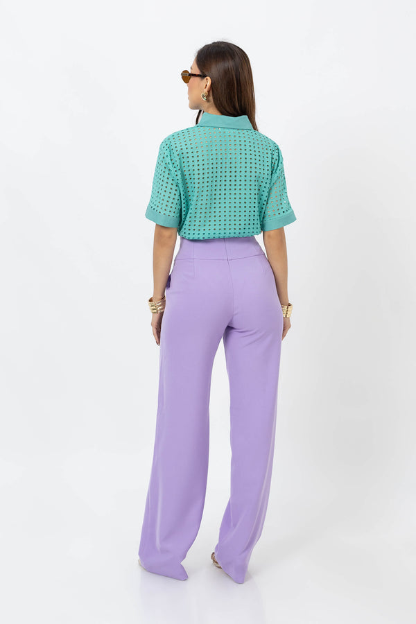 Emery Crochet Blusa - Reina Diaz