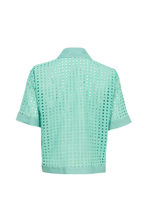 Emery Crochet Blusa - Reina Diaz