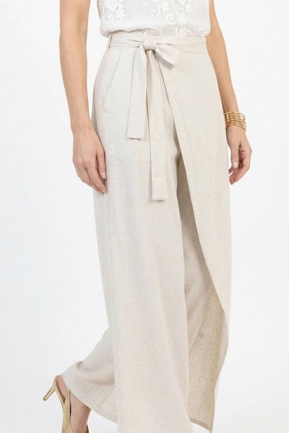 Everleigh Side - Tie Wrap Pantalón - Reina Diaz